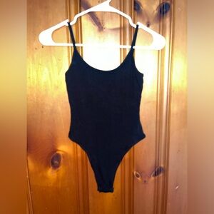 Basic Black Lowback Bodysuit
